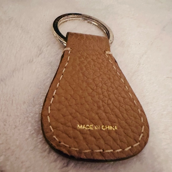 Dooney & Bourke Accessories - Dooney & Bourke Tan Leather Key Holder